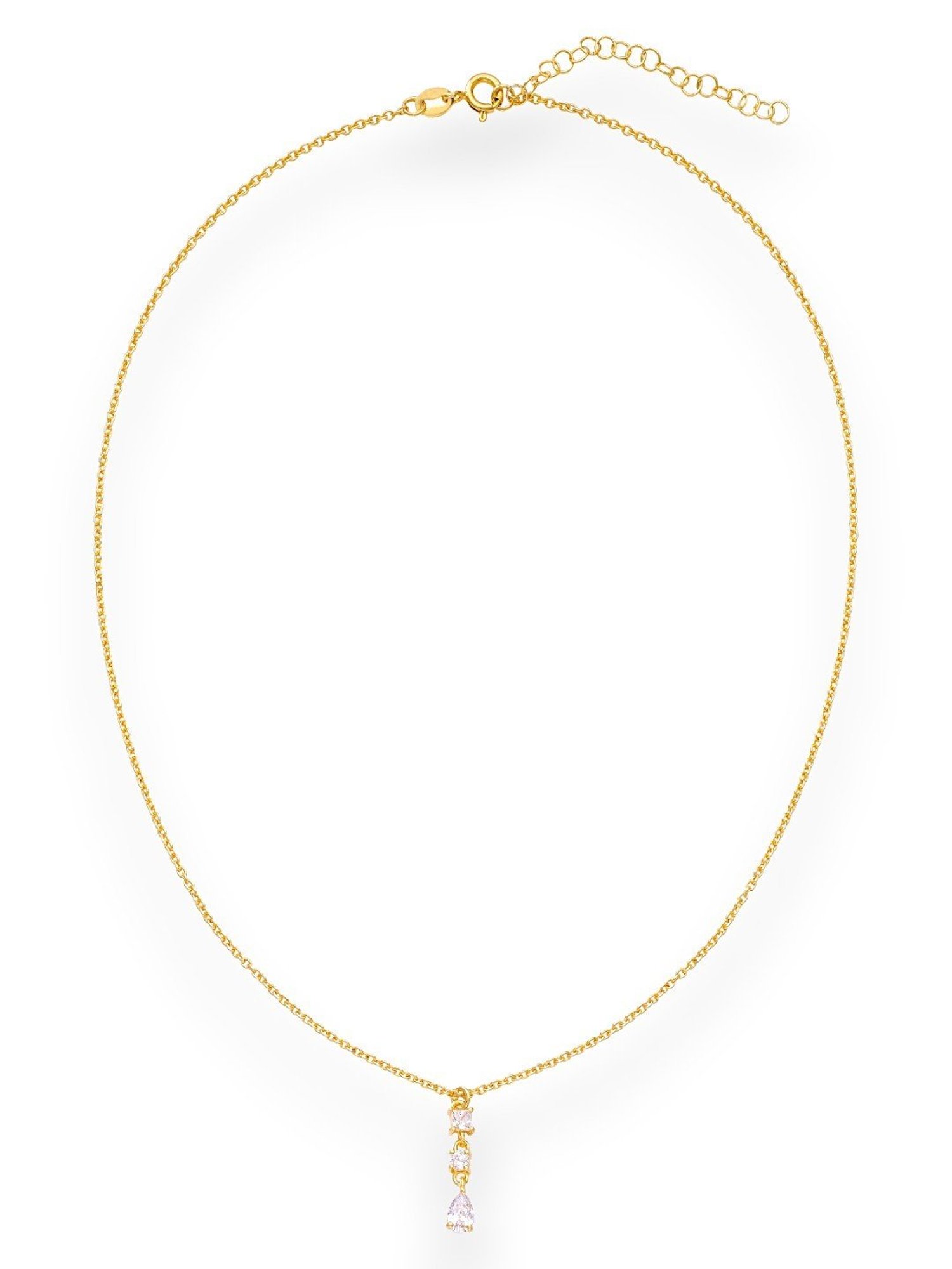 Ornate Jewels 92.5 Sterling Silver Red Ruby Necklace for Women