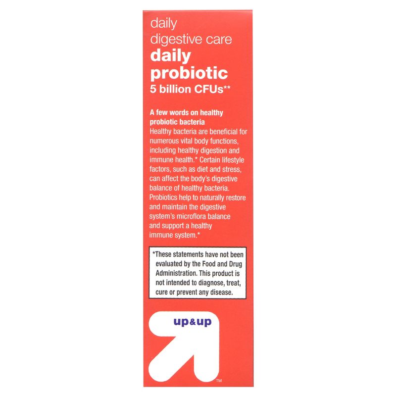 Daily Probiotic 4x Support Caplets - 28ct - up & up™