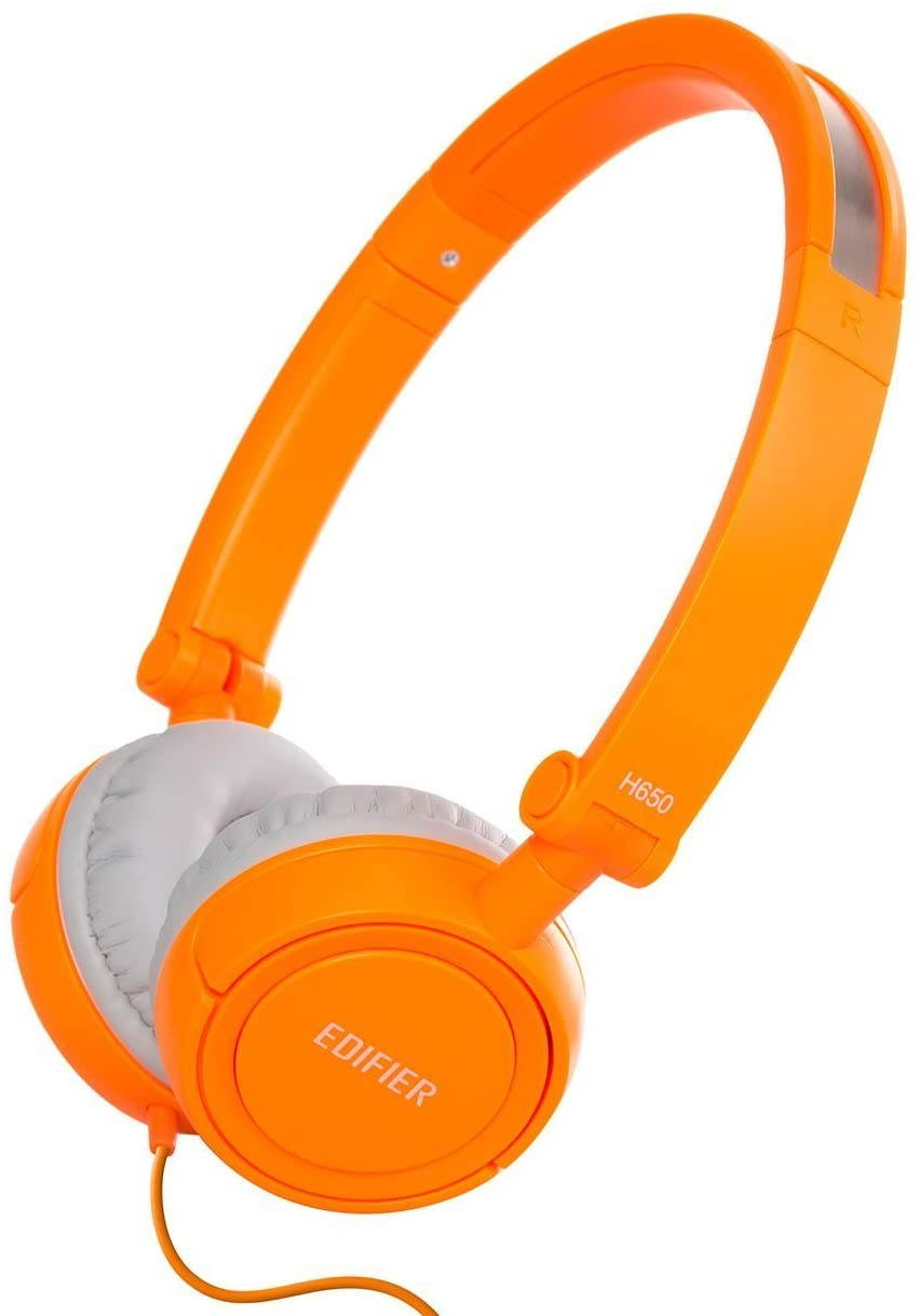 Edifier H650 Headphones - Hi-Fi On-Ear Wired Stereo Headphone, Ultralight and Fold-able
