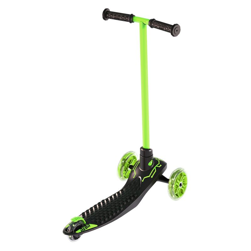 Yvolution Neon Glider  Kids' LED Light-Up Scooter - Green