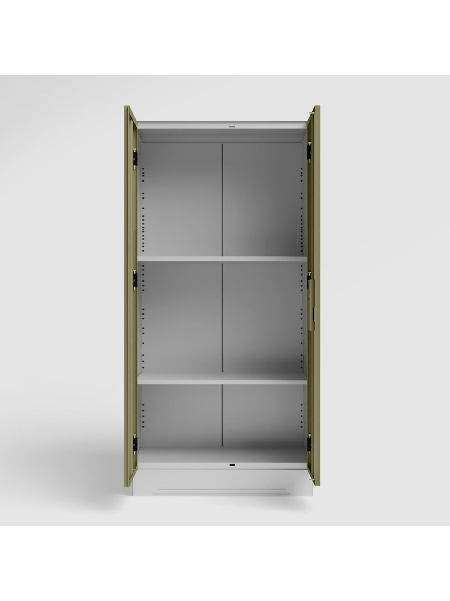 Godrej Interio Ewa Brown Engineered Wood 4 Door Wardrobe