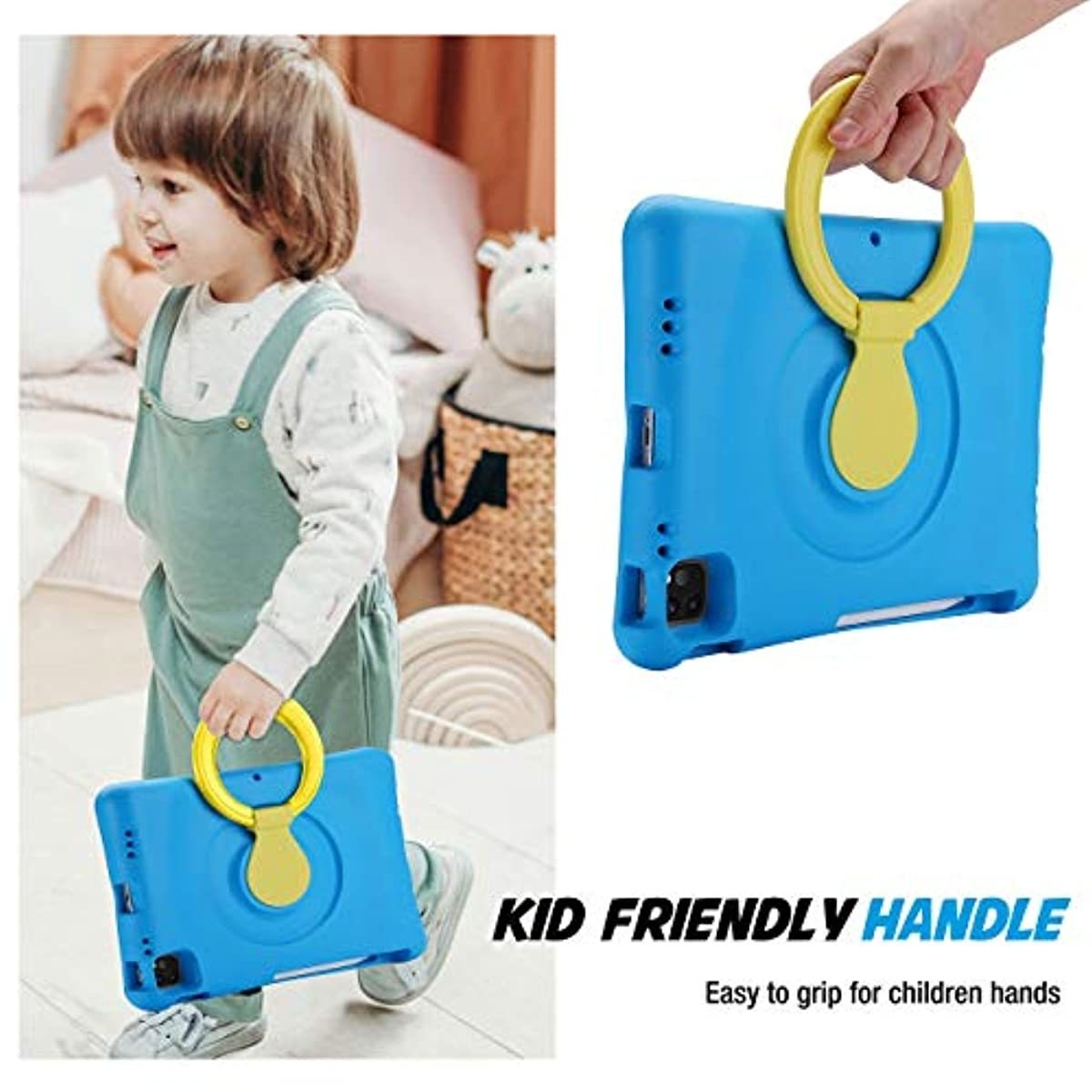 ProCase Kids Case for iPad Air 4 10.9" 2020 / iPad Pro 11 2020 & 2018 Bundle with iPad Air 4 10.9 Rugged Case 2020 / iPad Pro 11 Case 2