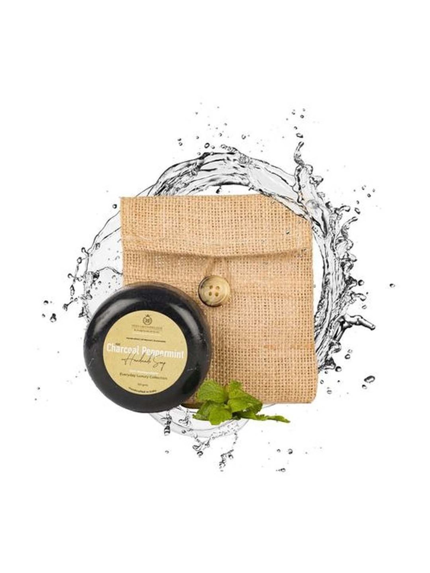 India Grooming Club Charcoal Peppermint Soap - 100 gm