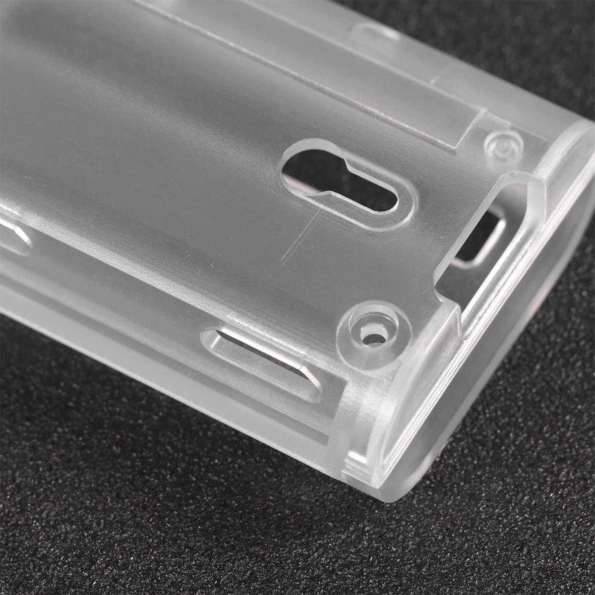 Hard Plastic Case Precision Cutout Protective Housing for Raspberry Pi Zero W(Black)