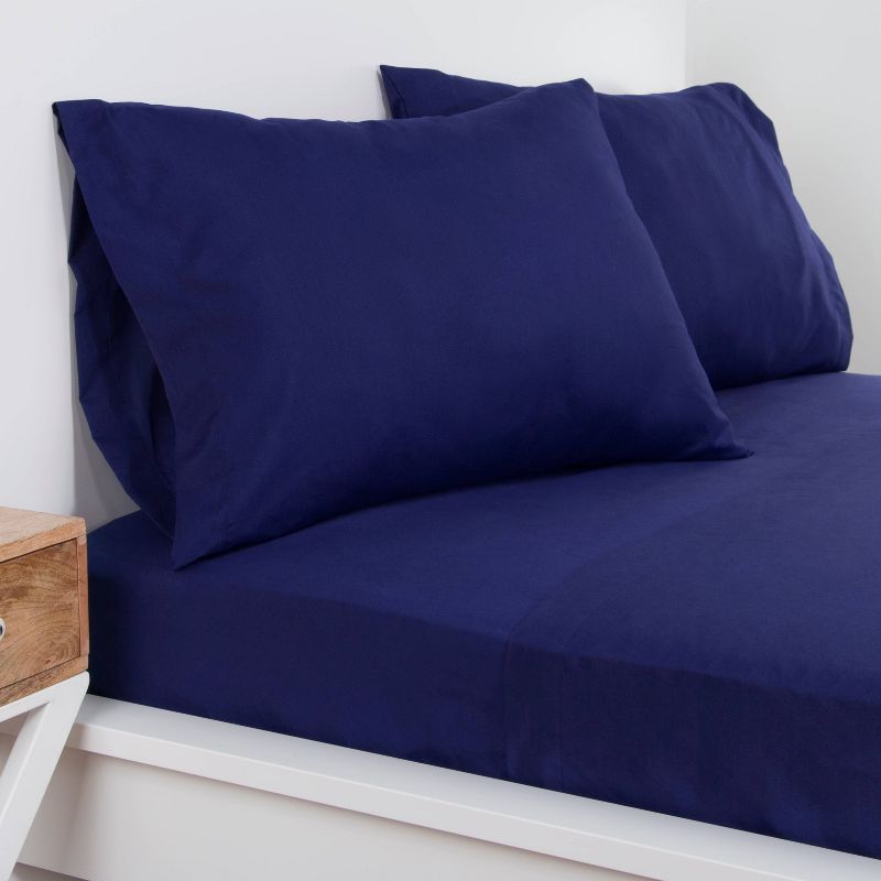 Crayola Deep Navy Sheet Sets (Queen)