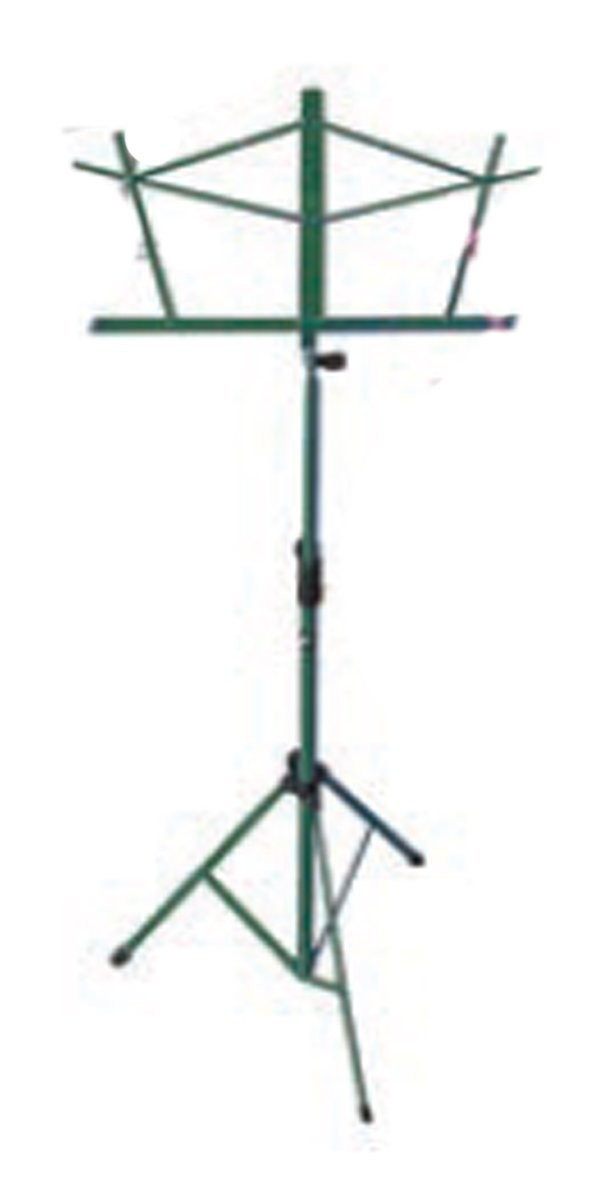 Dizzy Gillespie Elite Series Trumpet Mouthpiece Pack w/Dizzy Gillespie Trumpet Silver Polish Cloth 2 PK + Green Music Stand