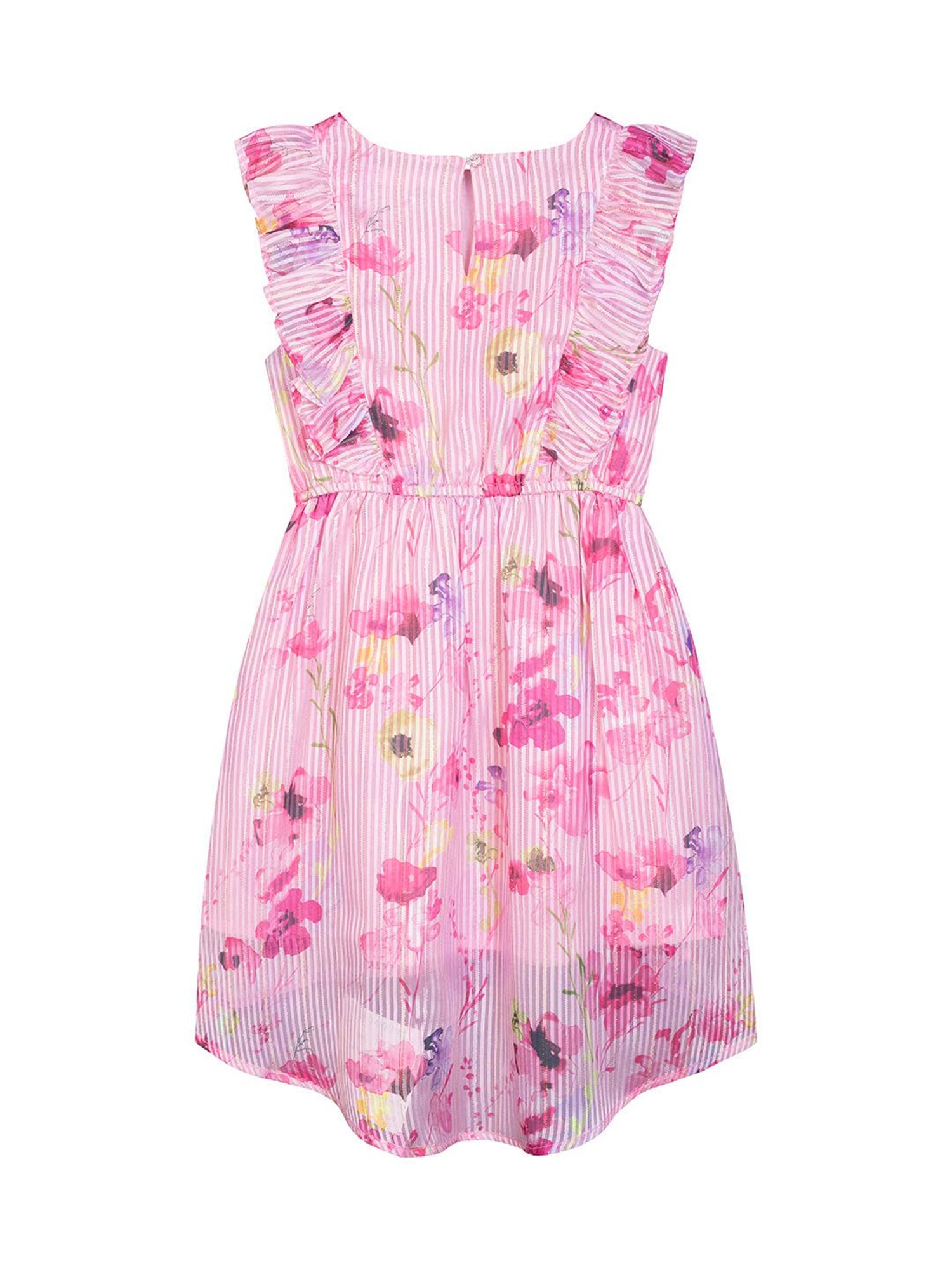 Budding Bees Kids Pink Floral Print Dress