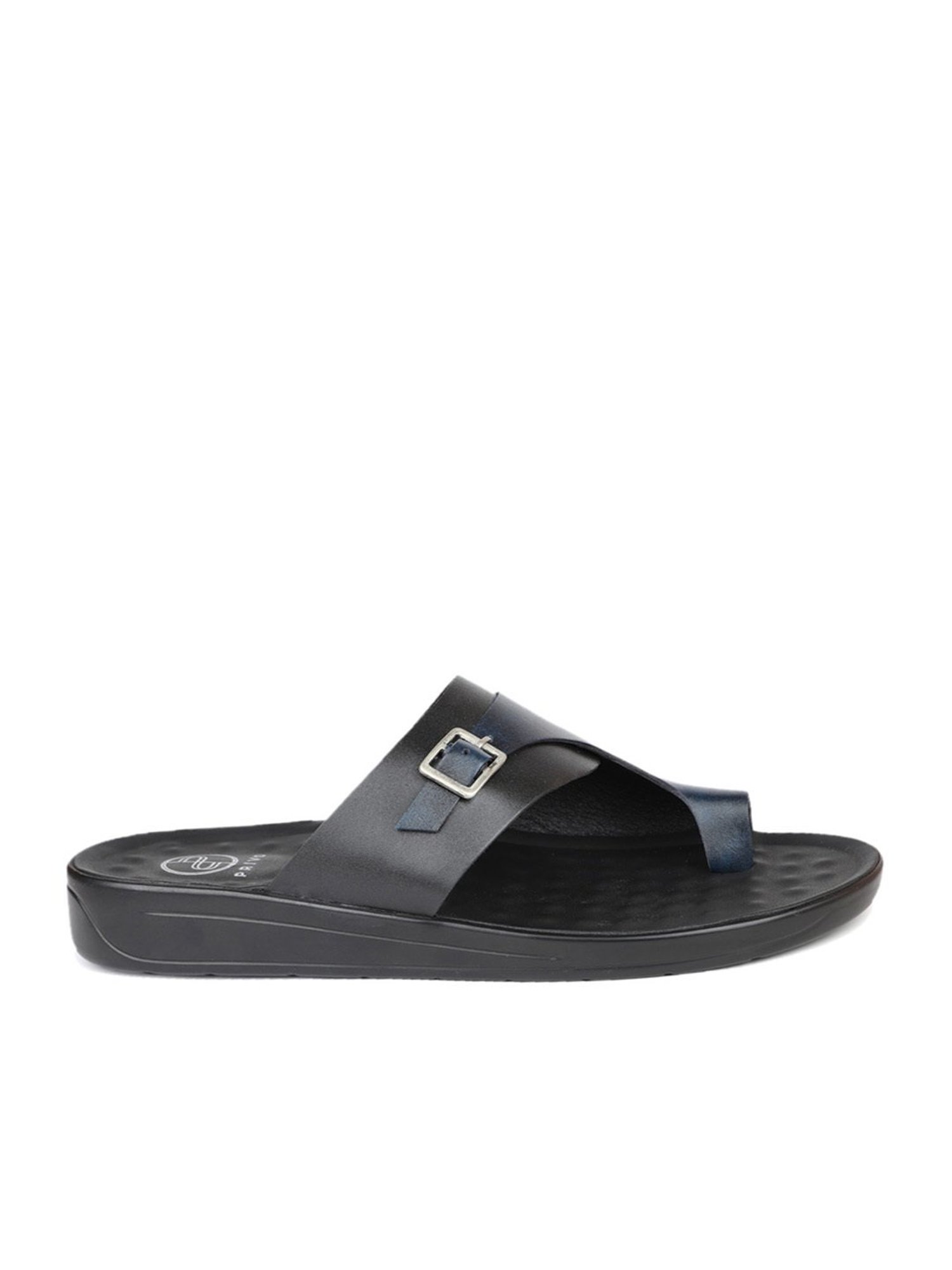 Privo by Inc.5 Men's Blue Toe Ring Sandals