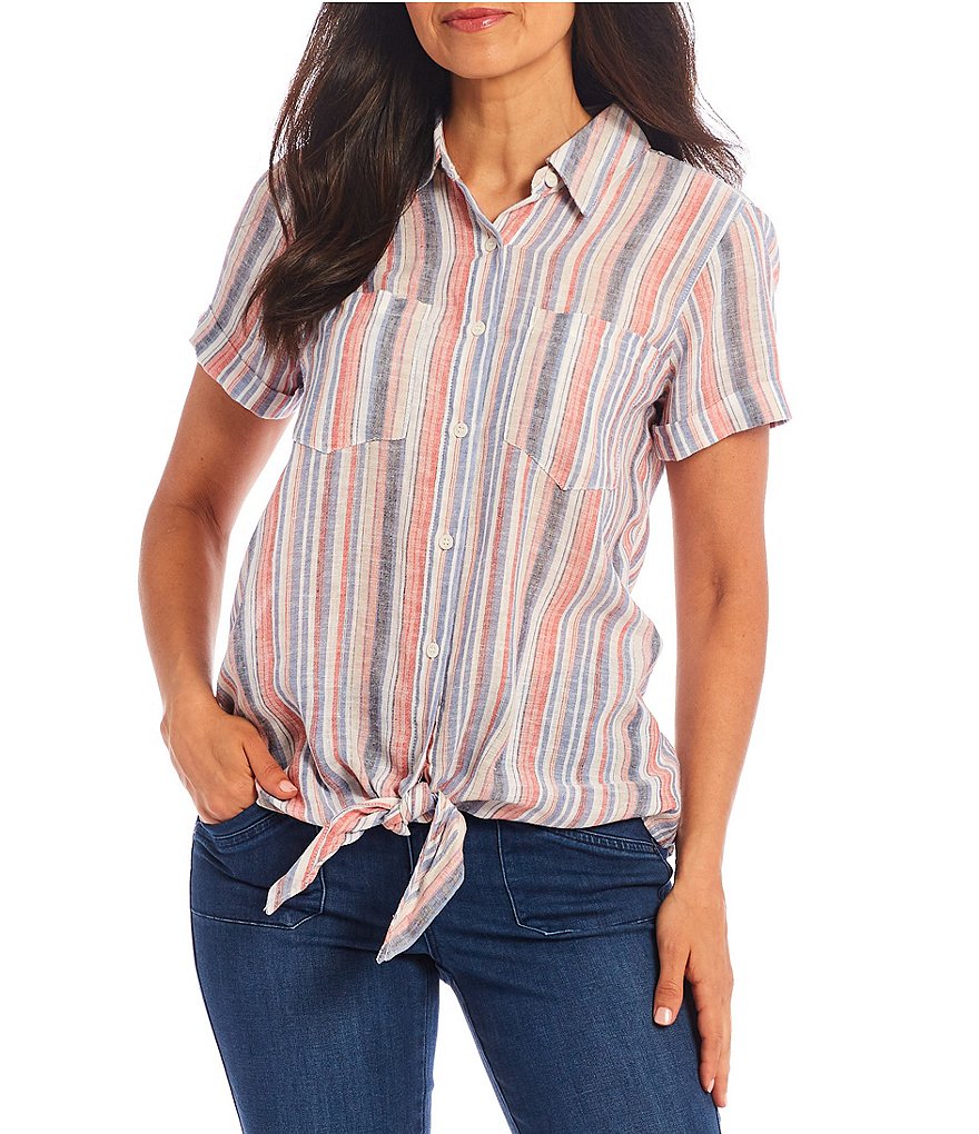 Joules Celina Short Sleeve V-Neck Knit Tee