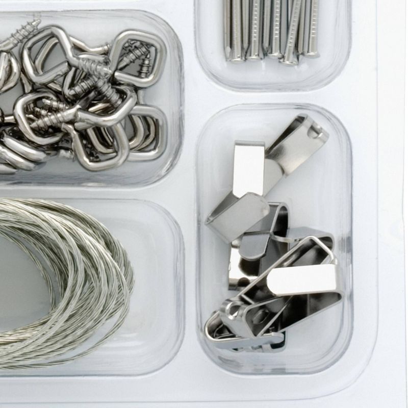 Union & Scale Wall Racks, White, Zinc/Wood UN58026