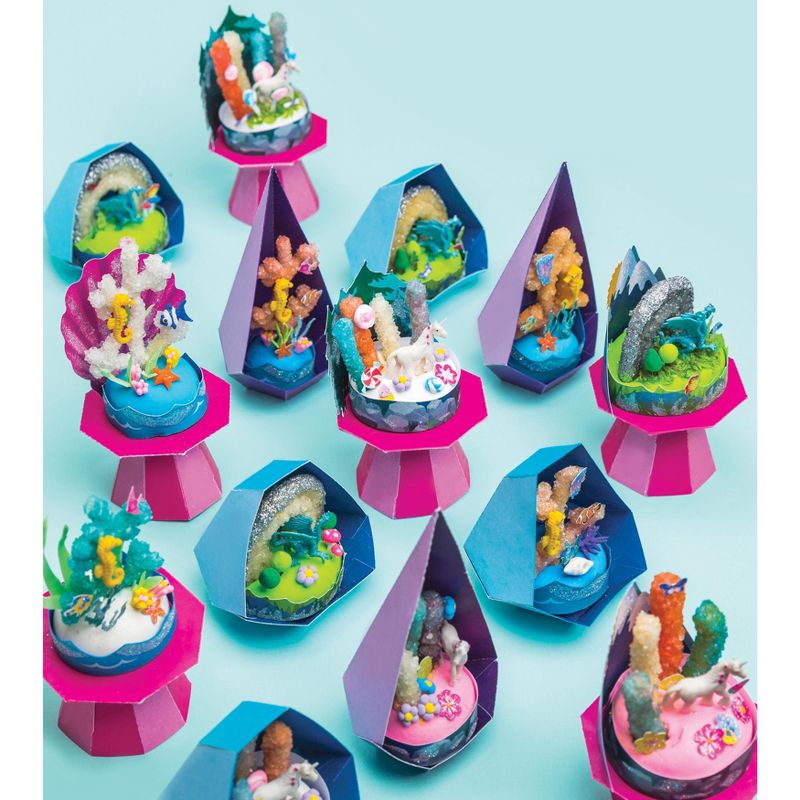 Grow Your Own Crystal Mini Worlds Book Kit