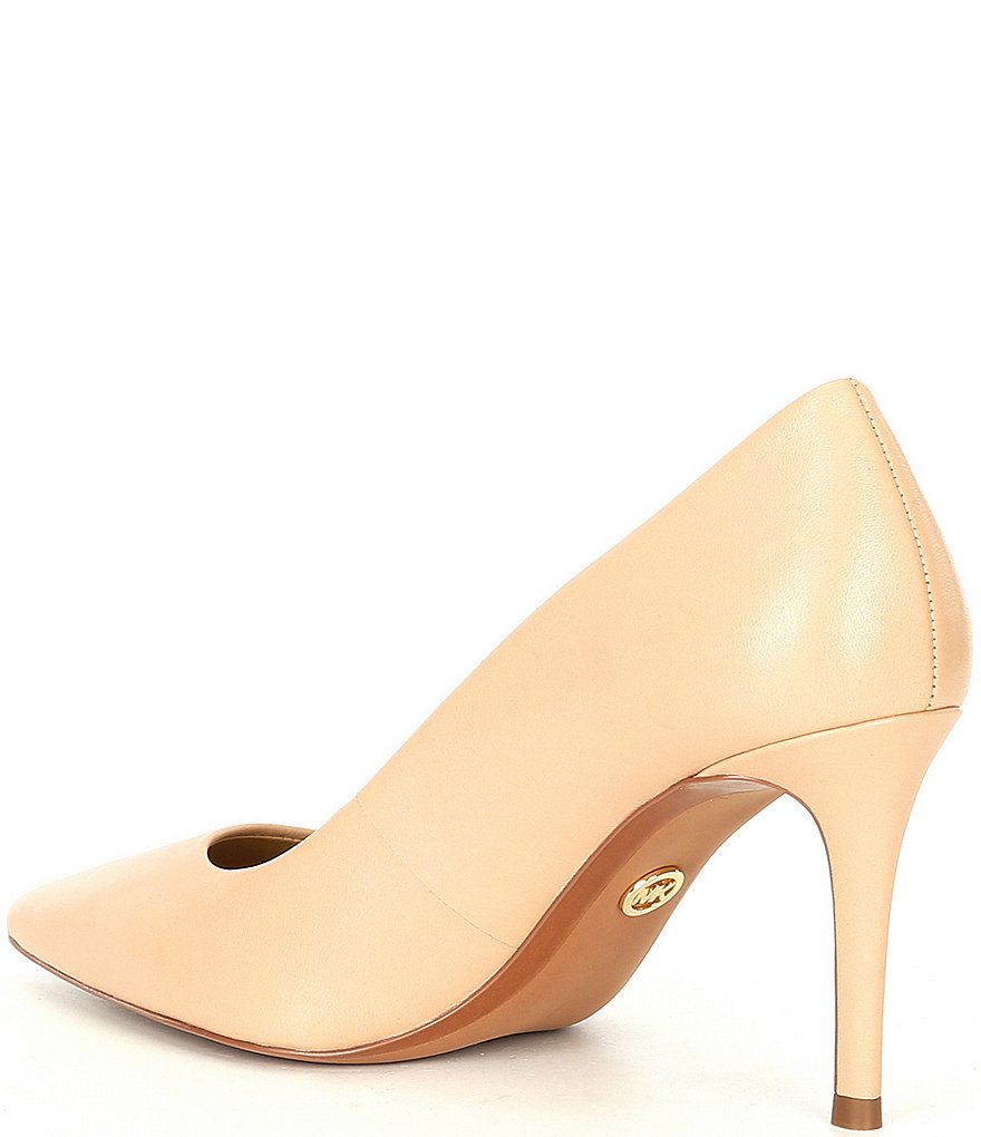 MICHAEL Michael Kors Keke Pointed Toe Leather Pumps