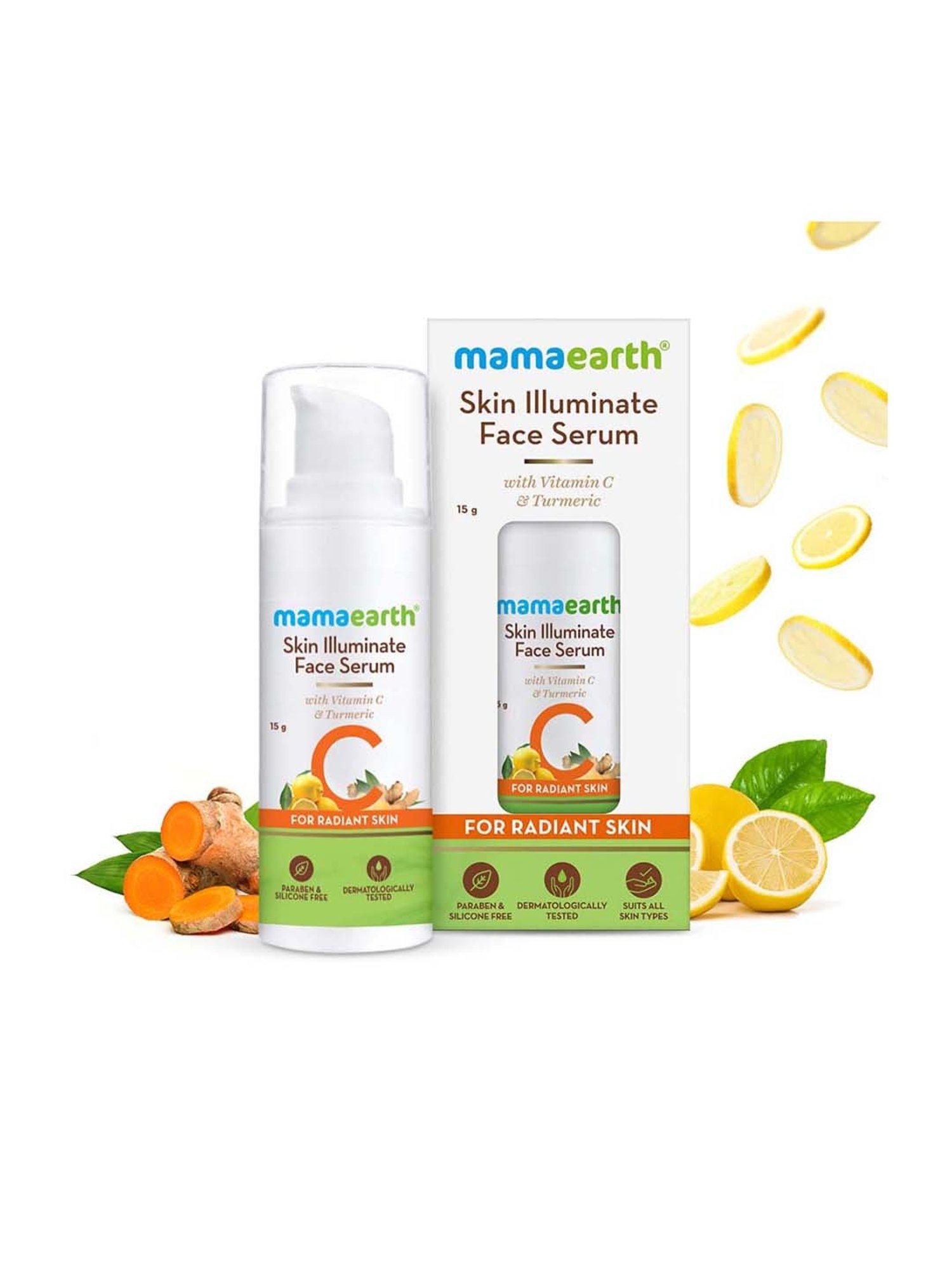 Mamaearth Skin Illuminate Vitamin C Serum - 15 gm