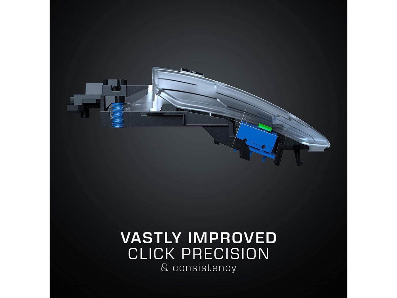 ROCCAT Kain 120 AIMO ROC-11-612-WE White Wired Optical Titan-Click RGB Gaming Mouse