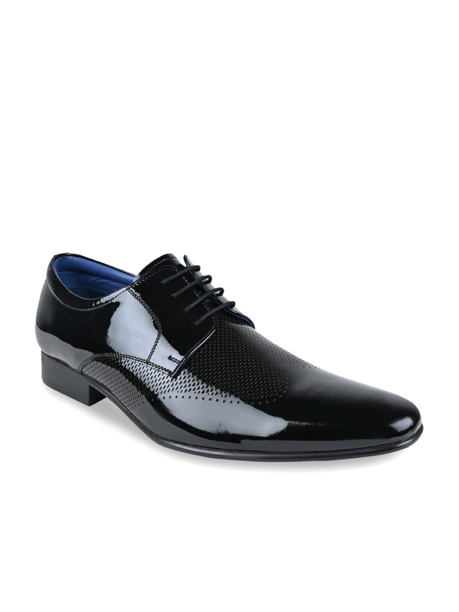 Regal Men's Black Derby Shoes