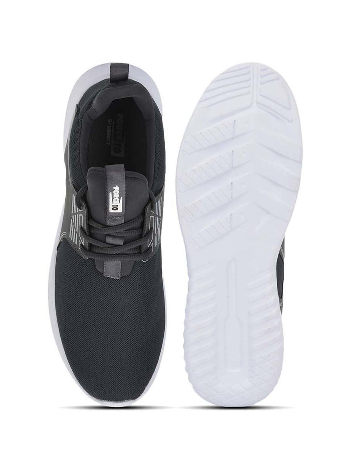 Force 10 by Liberty Men's Grey Running Shoes