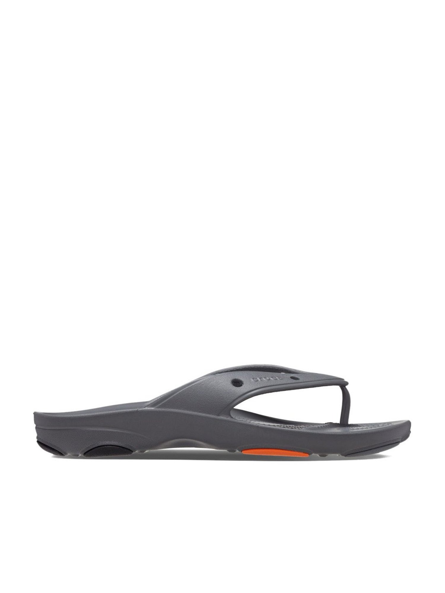 Crocs Men's Classic Slate Grey Flip Flops