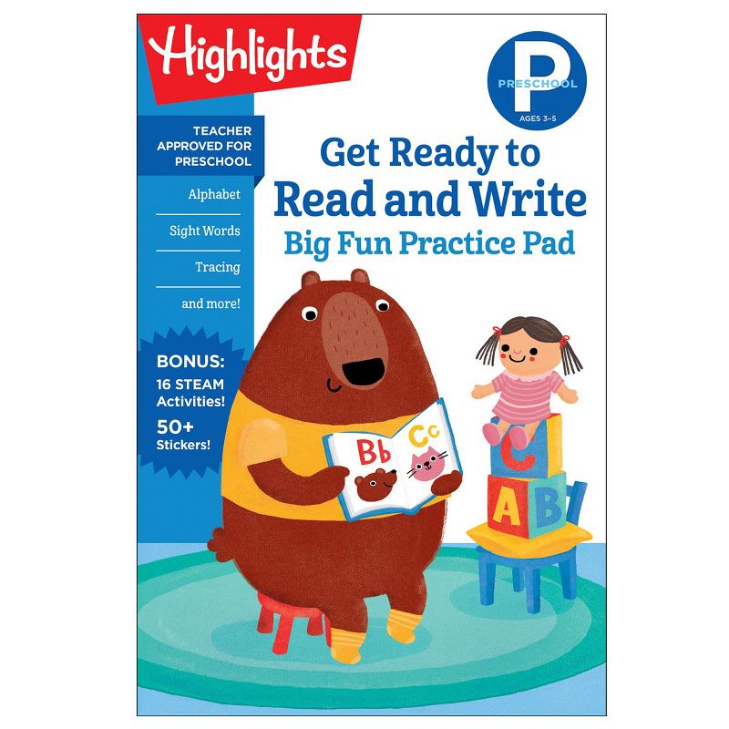 Highlights Preschool Developmental Skill Books - Set of 3