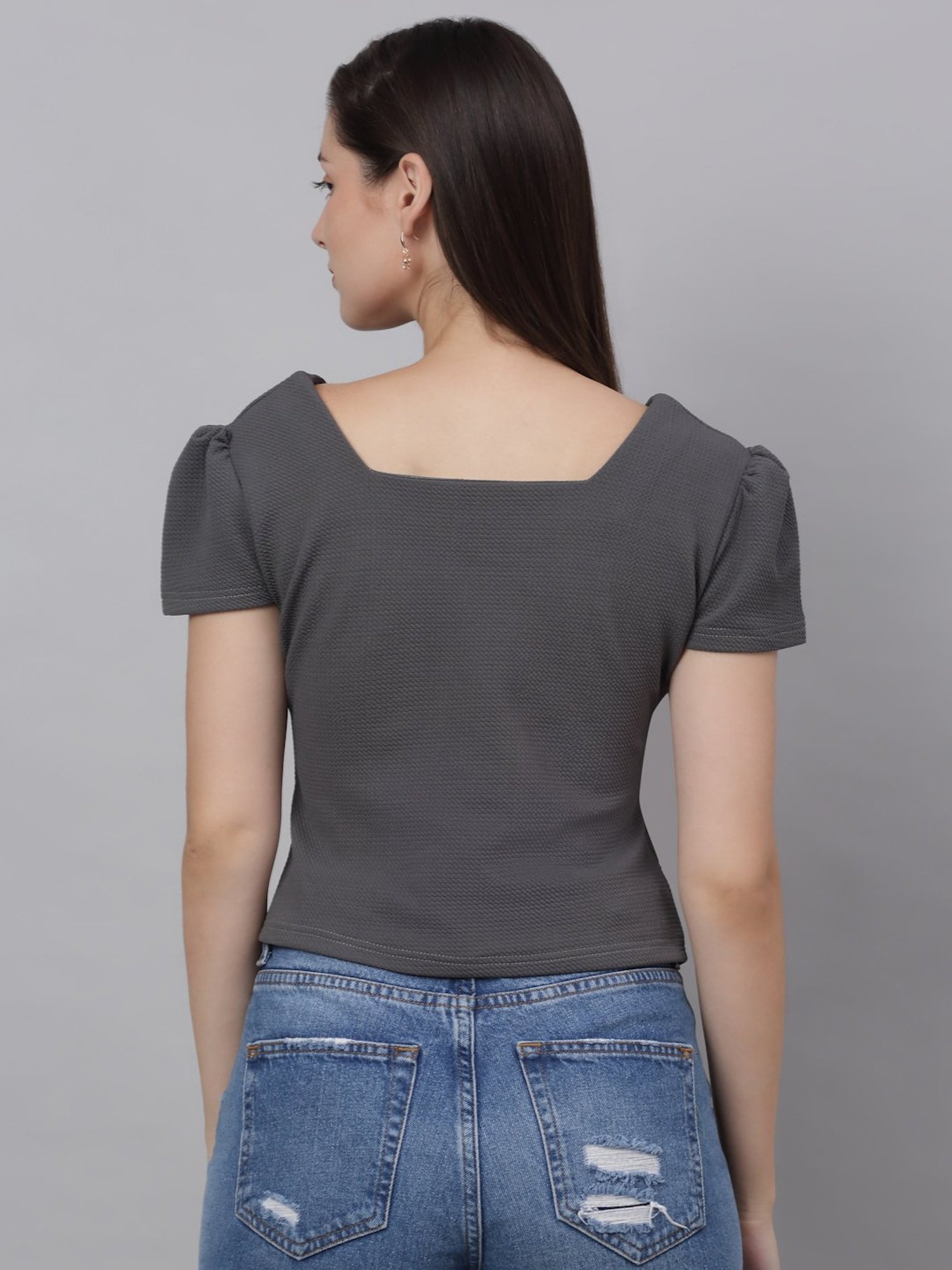 NEUDIS Grey Top