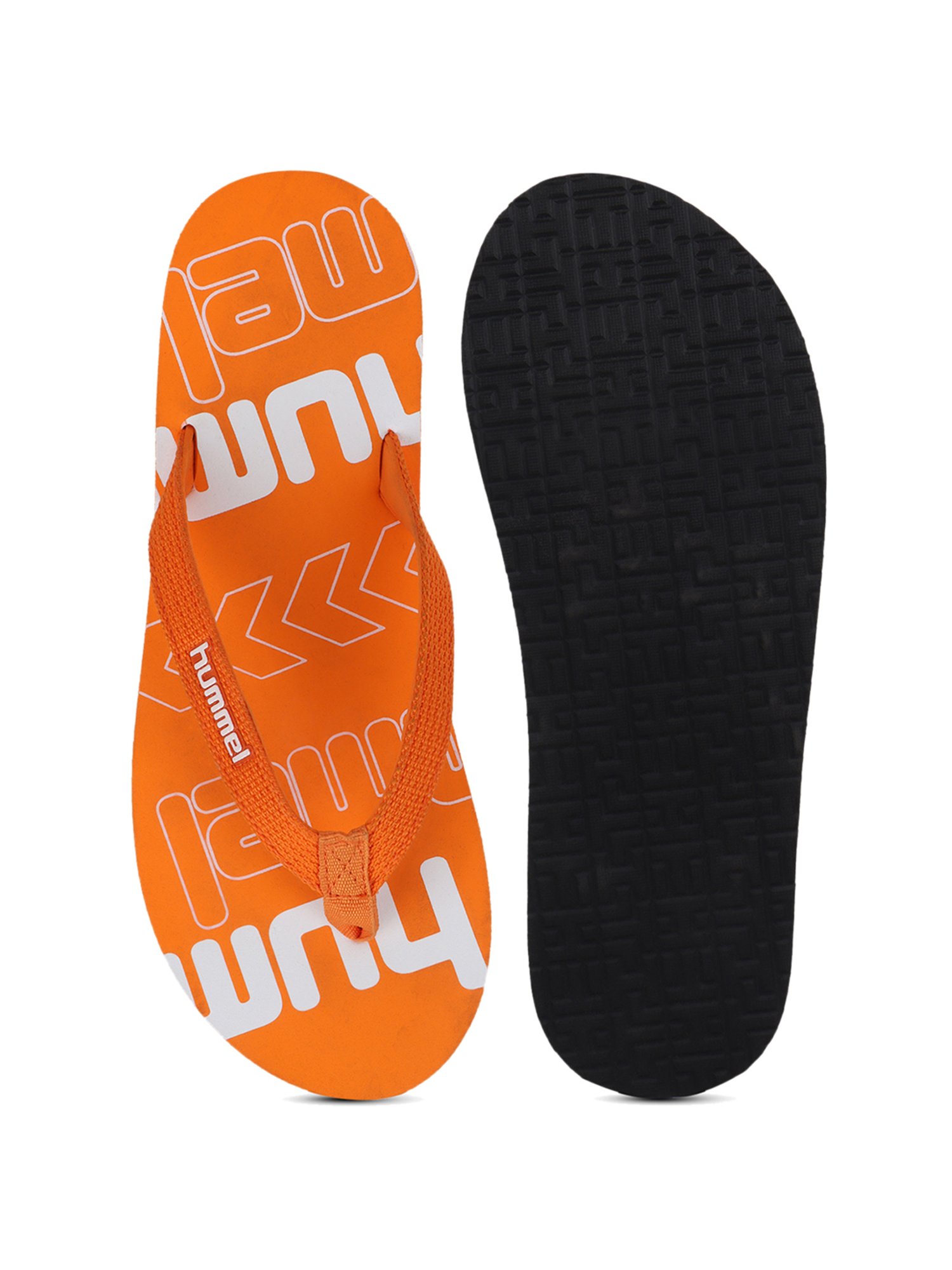 Hummel Men's Natal Orange Flip Flops