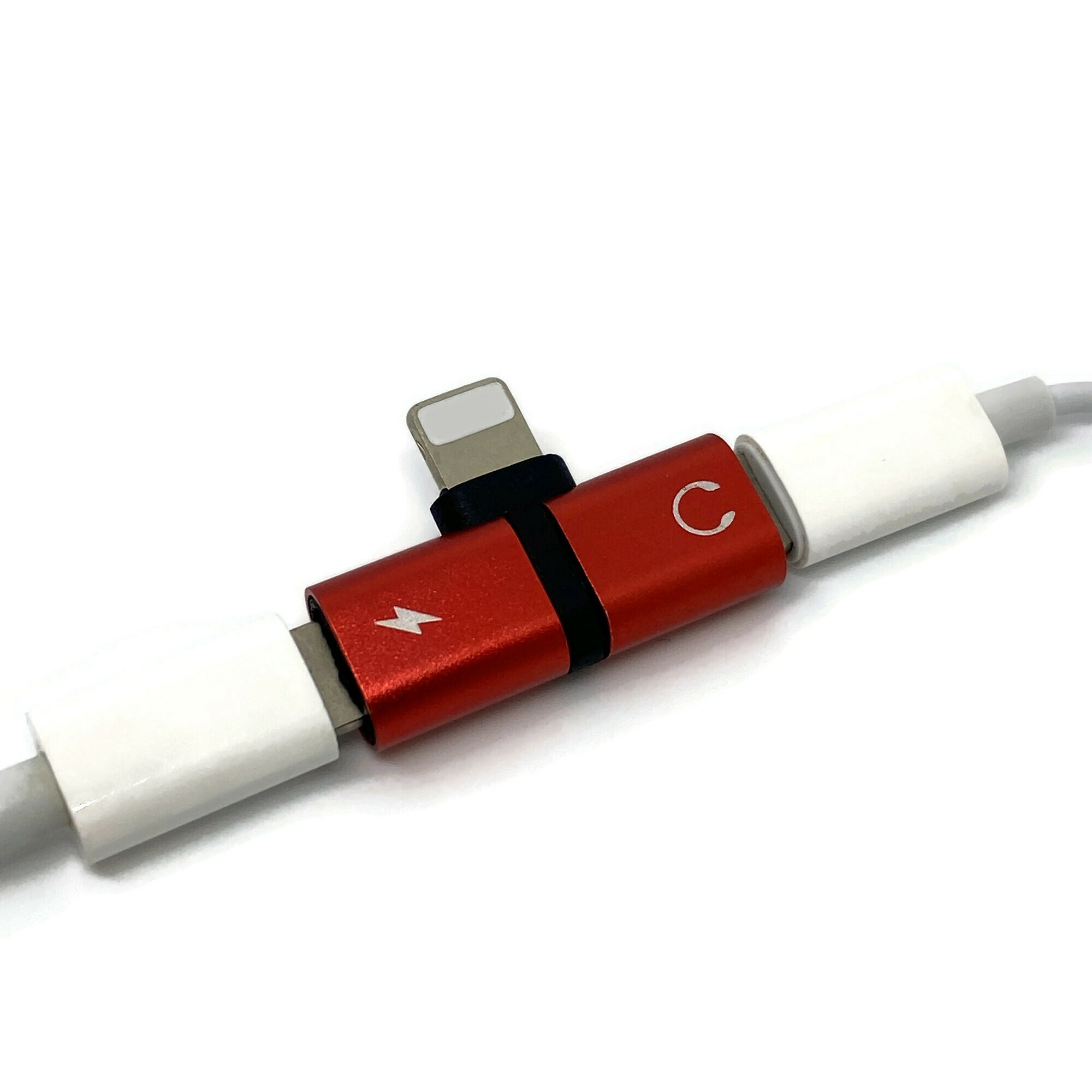 Lightning Connection Audio Charge Adapter For Apple iPhone 12 11 Pro XR XS X Max 8 7 Dual 2 in 1 Cable Converter Splitter Headphone Music Call