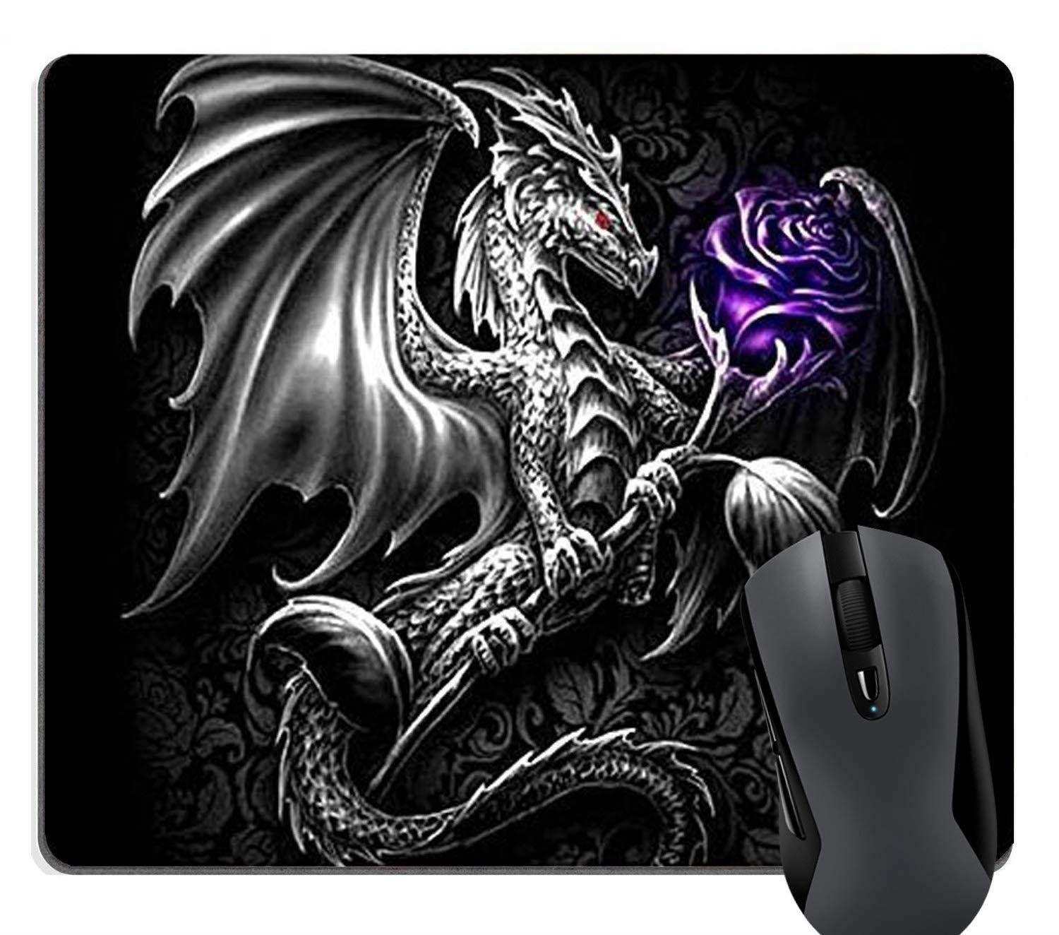 Silver Dragon Customized Rectangle Mousepad