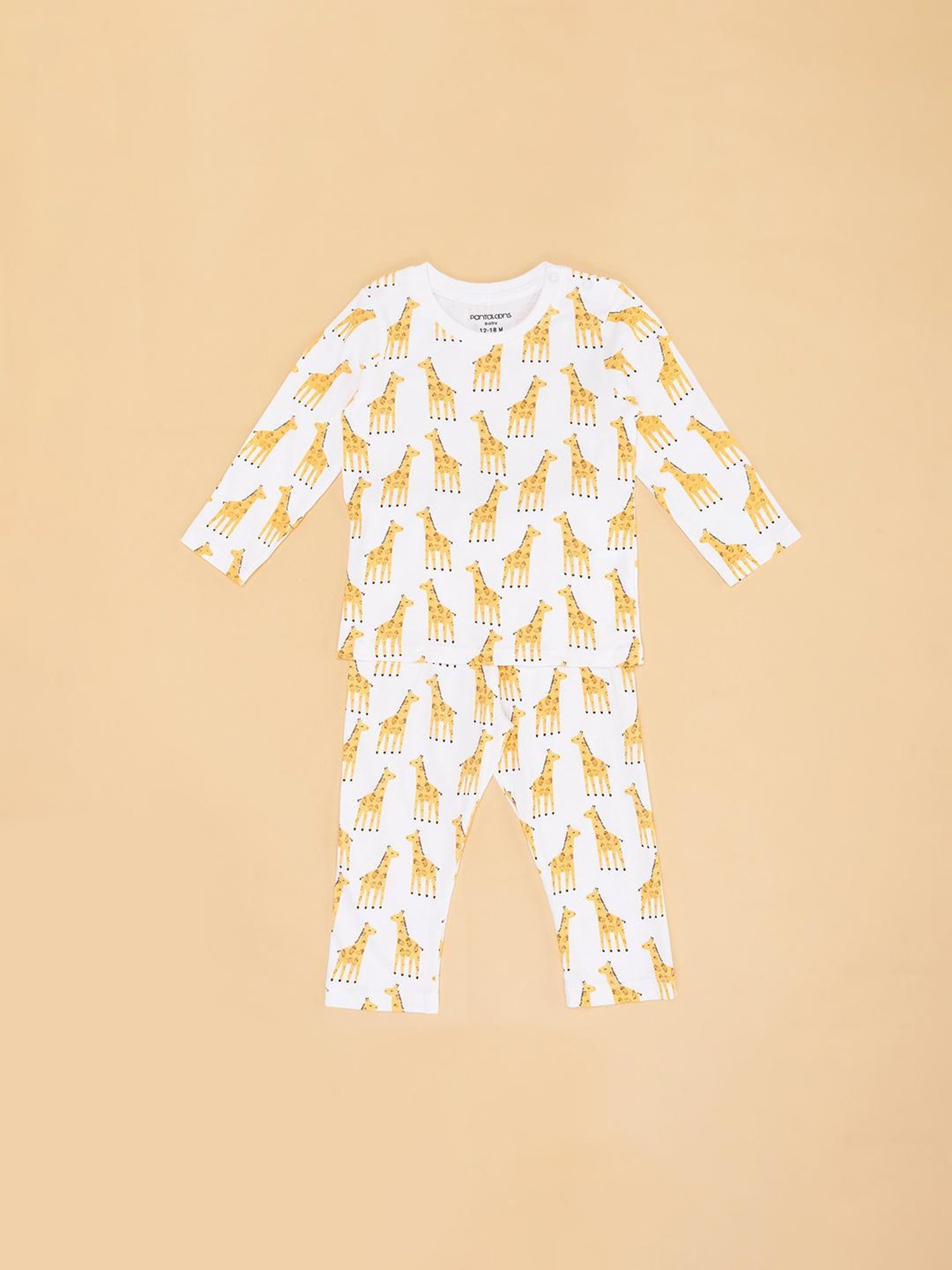 Pantaloons Baby White Coordinate Set