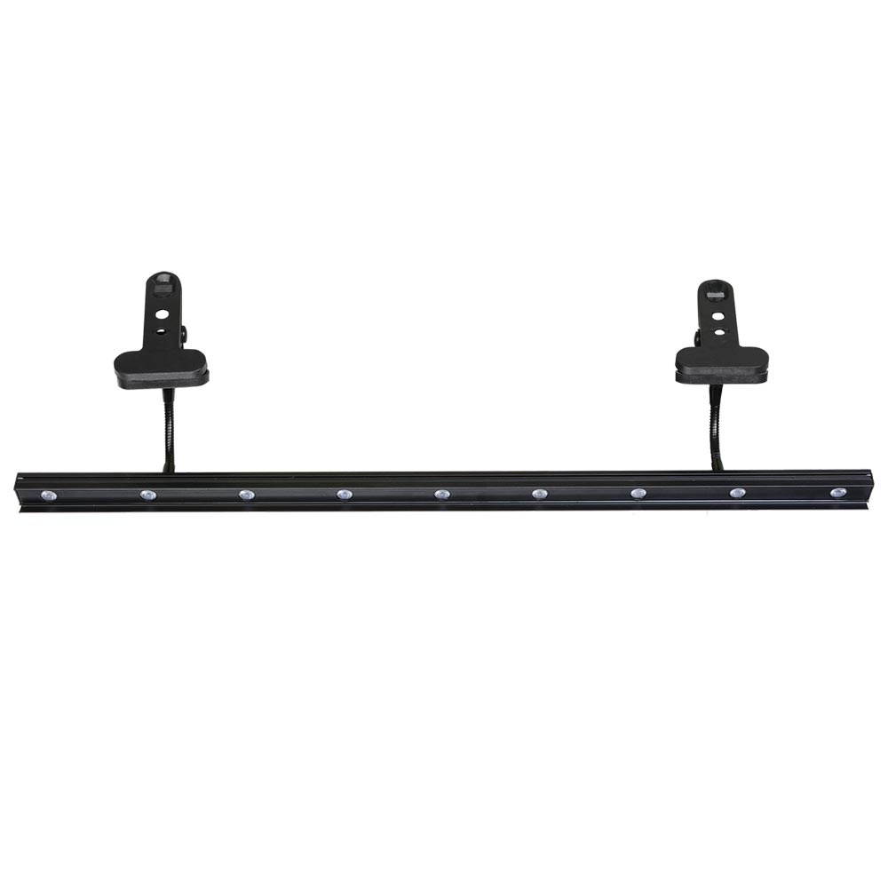 Aluminum 33x79" Retractable Roll Up Banner Stand LED Light Kit with Bag Trade Show Signage Display