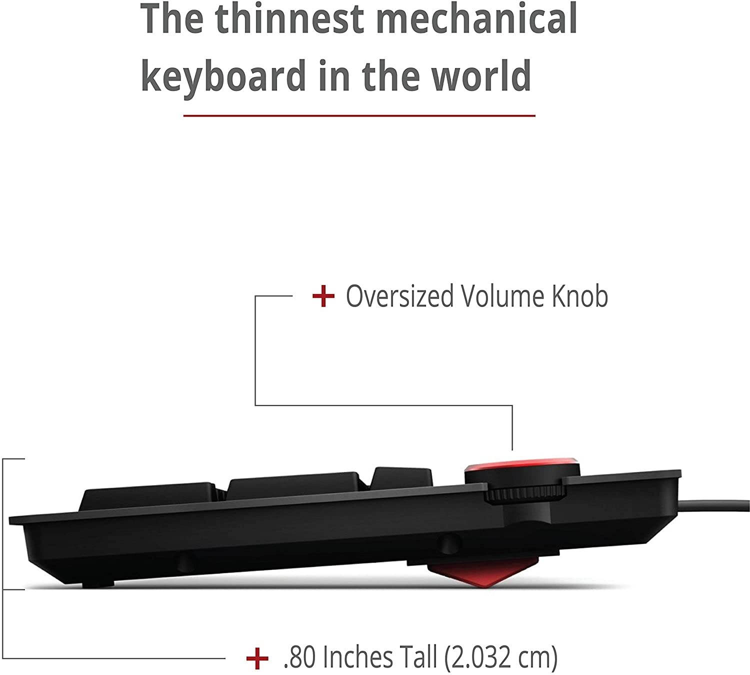 Das Keyboard 4 Root Mechanical Keyboard - High Performance Soft Tactile Feedback - Laser Etched Keycaps - Cherry MX Brown Switches - Oversized Volume Knob - Anodized Aluminum Top Panel - Full NKRO