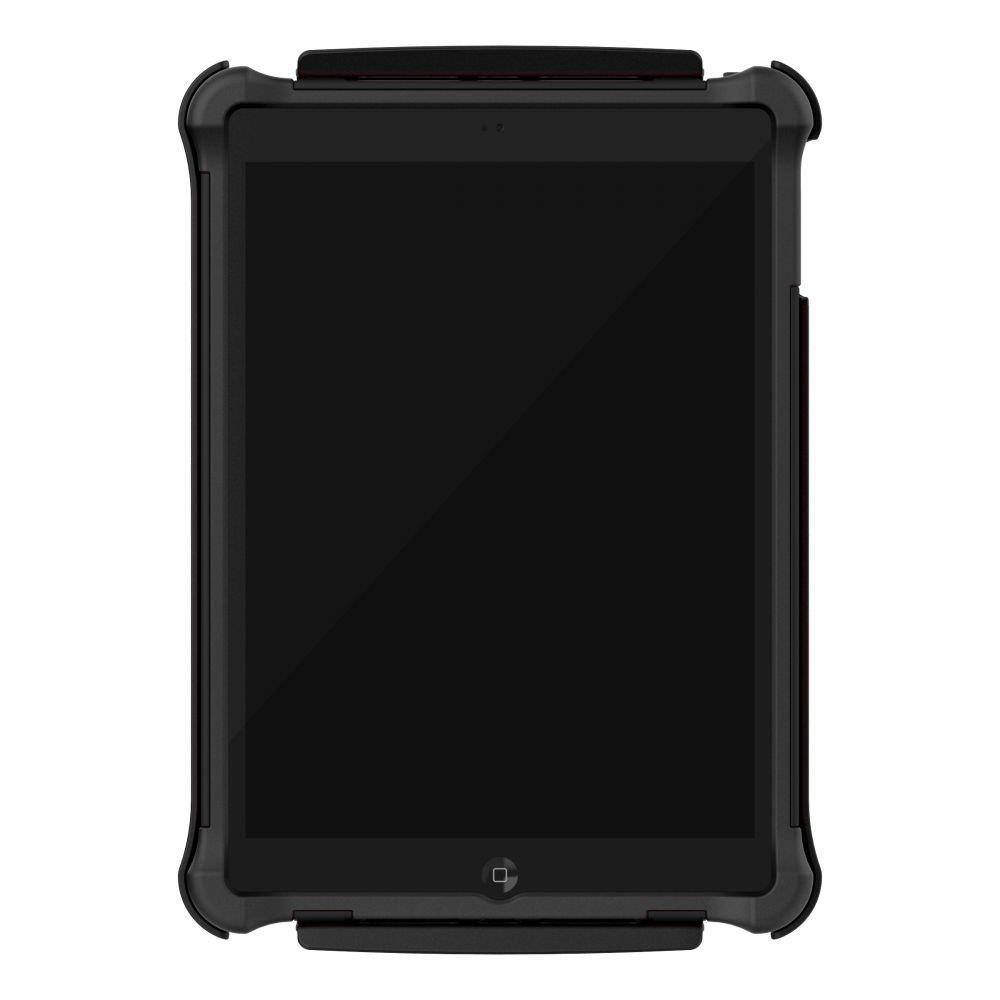 Ballistic Tough Jacket Case with Video Stand for 1st Generation iPad Air Released 2013 Models A1474/A1475/A1476, - Black