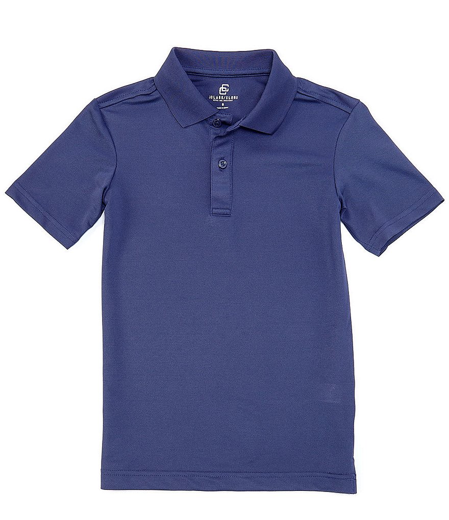 Nautica Big Boys 8-20 Short-Sleeve Vertical Logo Polo