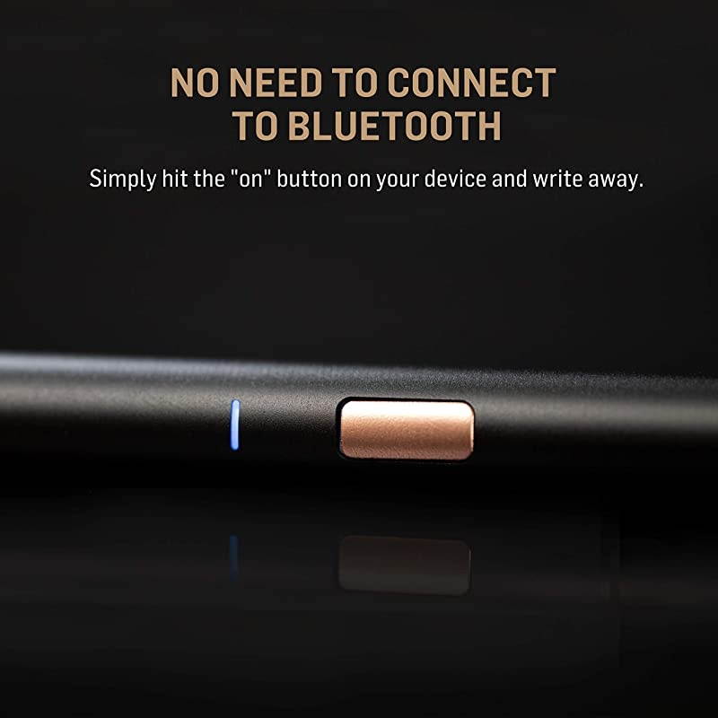 Note Black Stylus Pen for iPad Precise WritingDrawing with Palm Rejection Active Pencil Compatible with iPad Air 4th3 geniPad Mini 5iPad 8th7th6iPad Pro 4th3 gen2018202011129