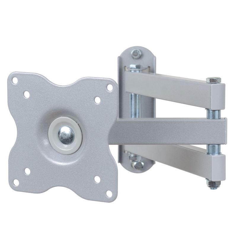 VideoSecu Full Motion Tilt Swivel TV Monitor Wall Mount Swing Arm Bracket for Toshiba 19 20 22 24 26 27 28 inch LED LCD 19LV505 19LV506 19AV500U 19AV501U 19AV51U 24D1633DB 24W1633DB BA2