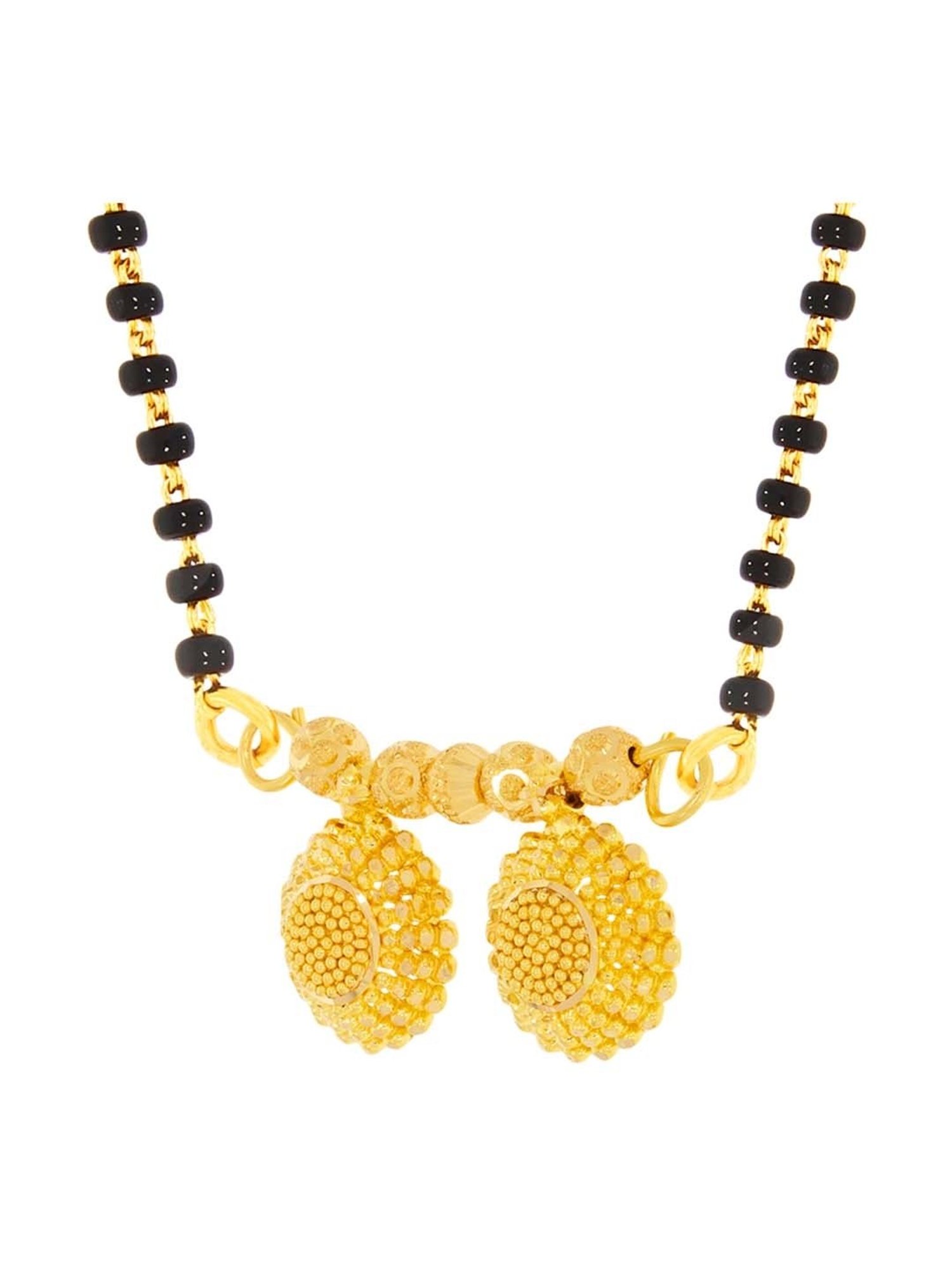 Waman Hari Pethe Jewellers 22k Gold Tanmaniya for Women