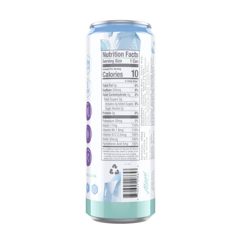Alani Arctic White Energy Drink - 12 fl oz Can
