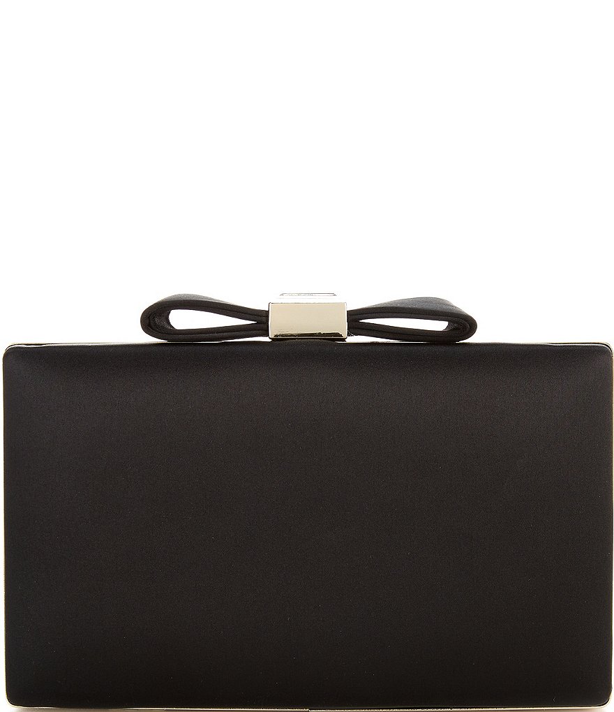 Kate Landry Satin Buckle Clutch Bag