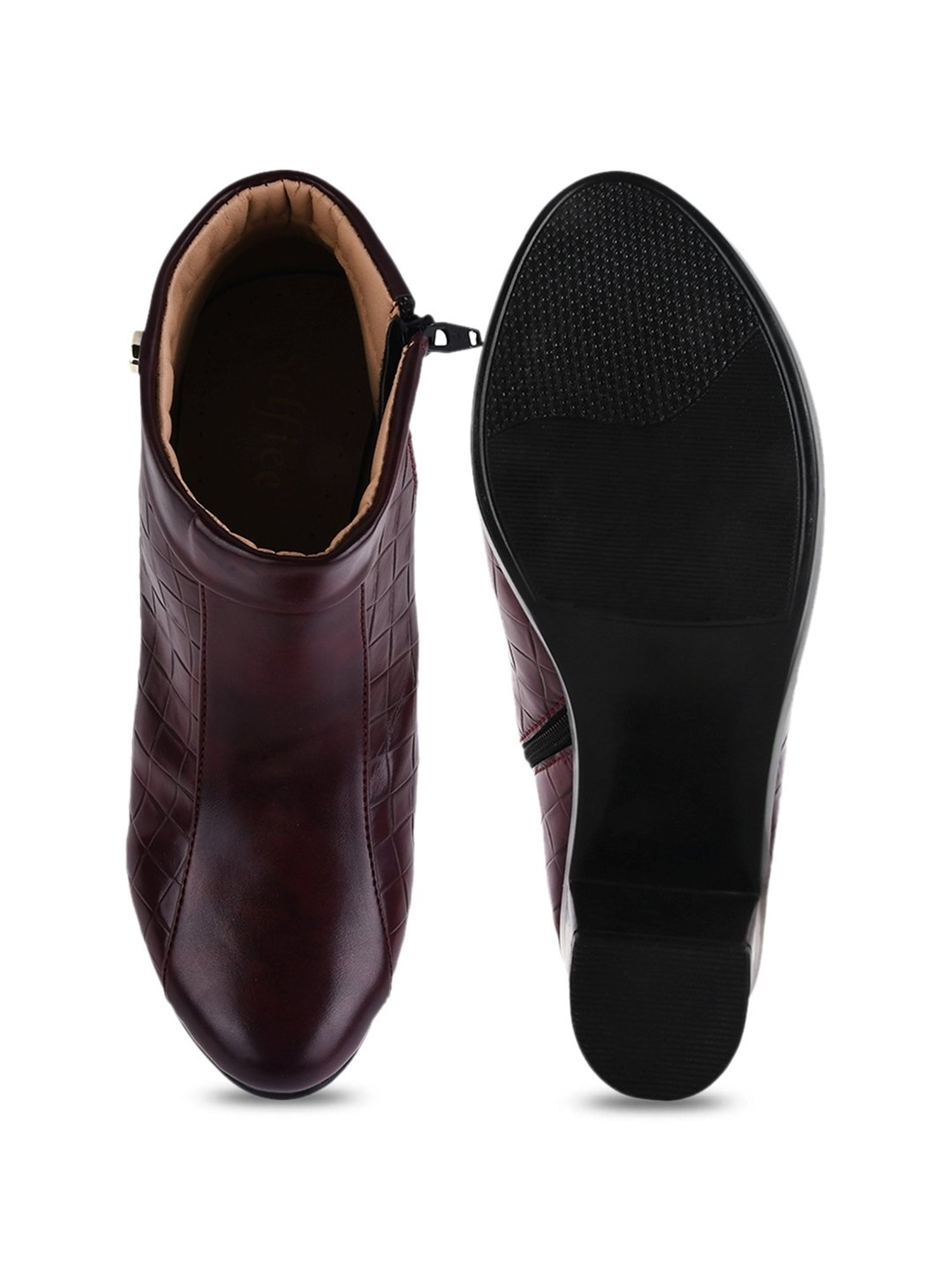 The White Pole Women's Brown Casual Boots