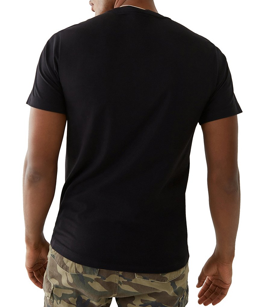 True Religion Stamp Buddha Short-Sleeve Graphic Tee