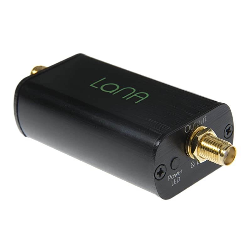 Lana Ultra LowNoise Amplifier LNA Module for RF Software Defined Radio SDR with Enclosure Accessories Wideband 20MHz4000MHz Frequency Capability with Bias Tee USB Power Options