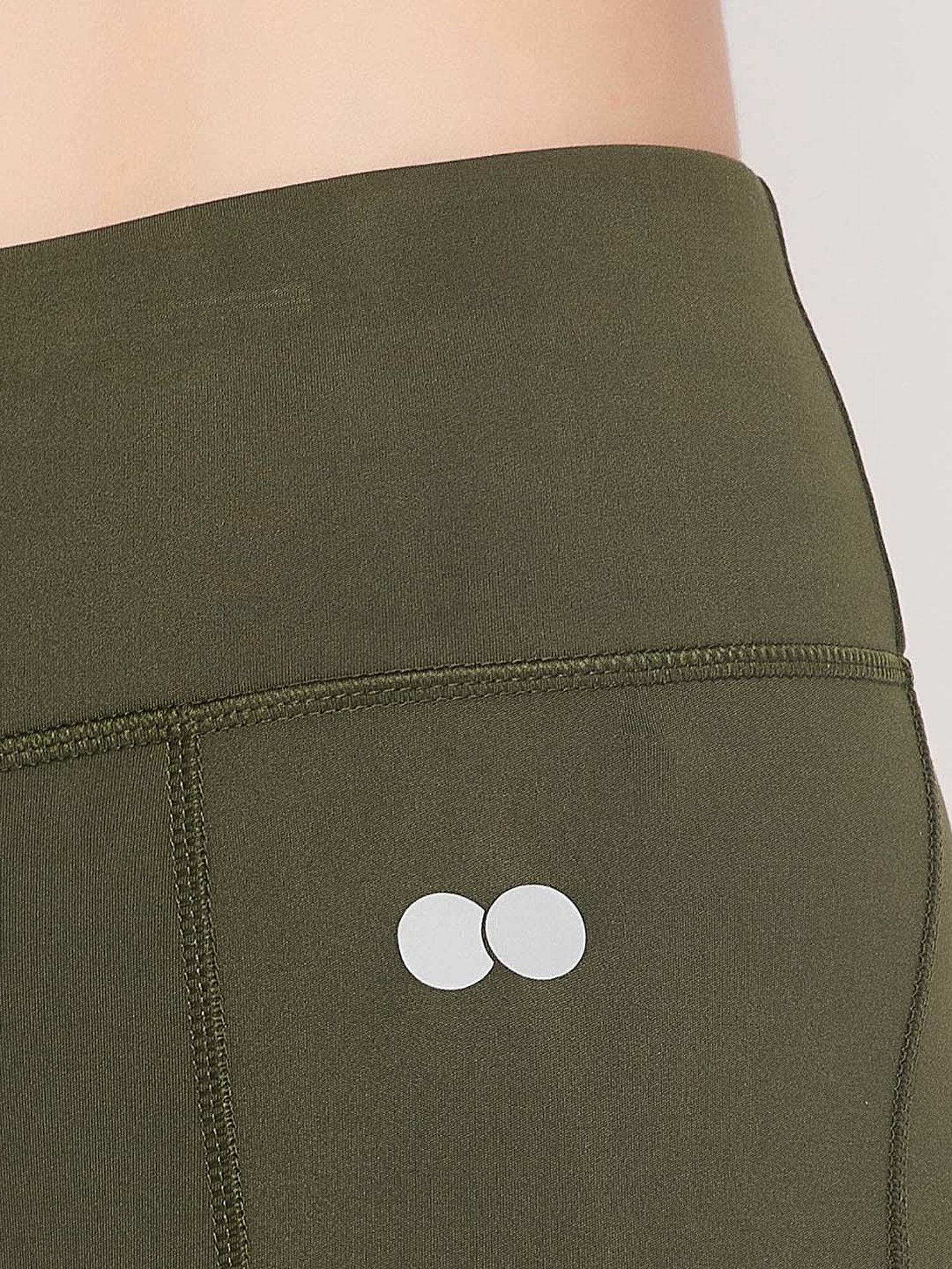 KENDALL + KYLIE Black Cotton Sports Tights