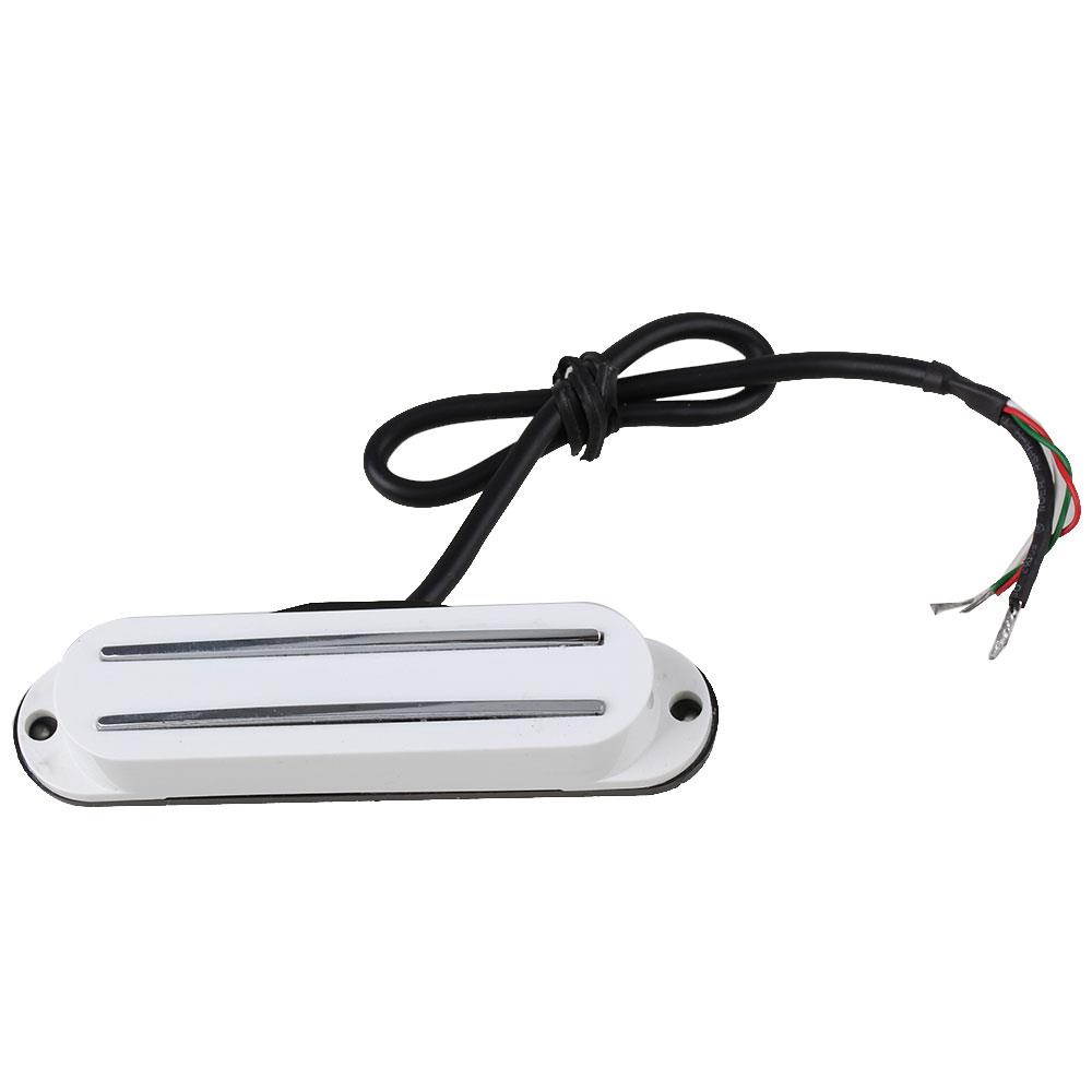 BQLZR 4 Wire Dual Coil Magnetic Dual Rail Humbucker Electric Guitar Pickup Set of 5