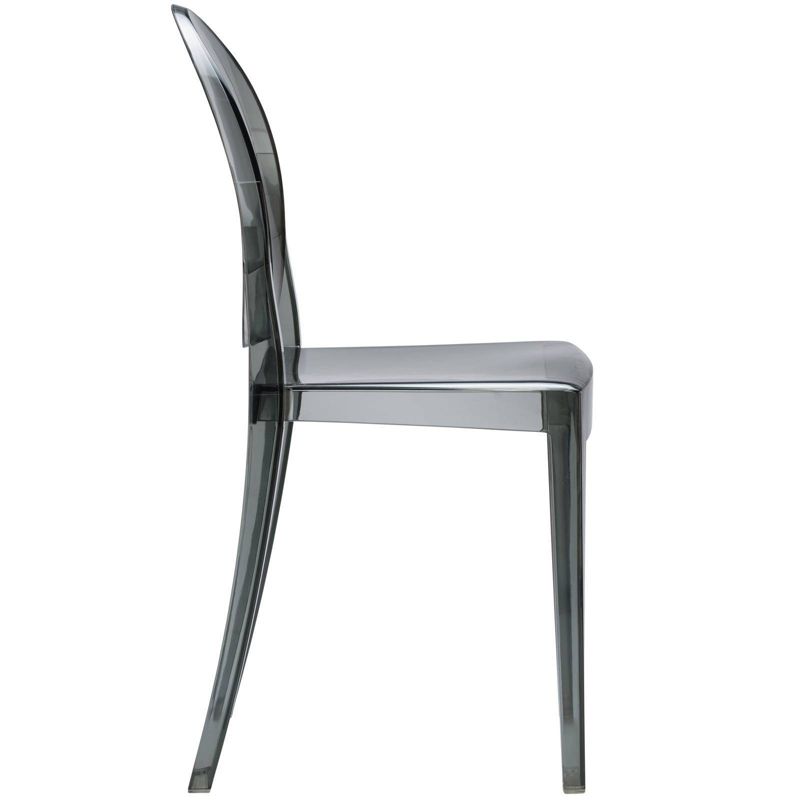 Set of 4 Janice Side Chair Charcoal - Poly & Bark