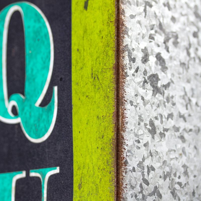 Vintage Tequila LED Marquee Sign Silver/Green - Crystal Art Gallery