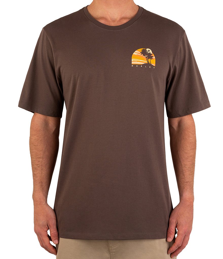 Hurley UPF Everyday Explore Piccupalms Short-Sleeve T-Shirt