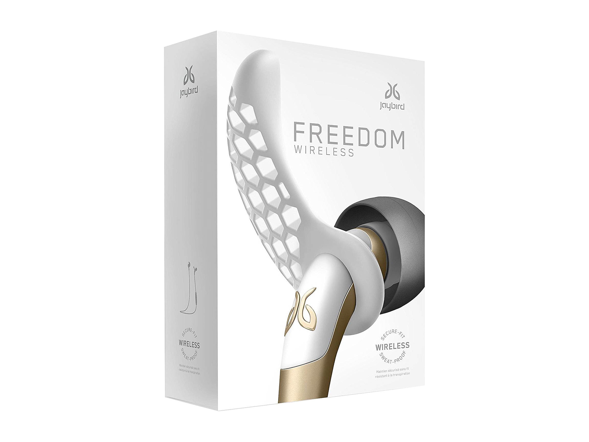 JayBird FREEDOM In-Ear Wireless Bluetooth Headphones, Carbon, F5-S-B
