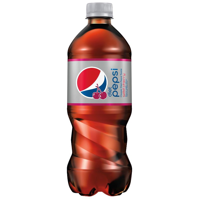 Diet Pepsi Wild Cherry - 20 fl oz Bottle
