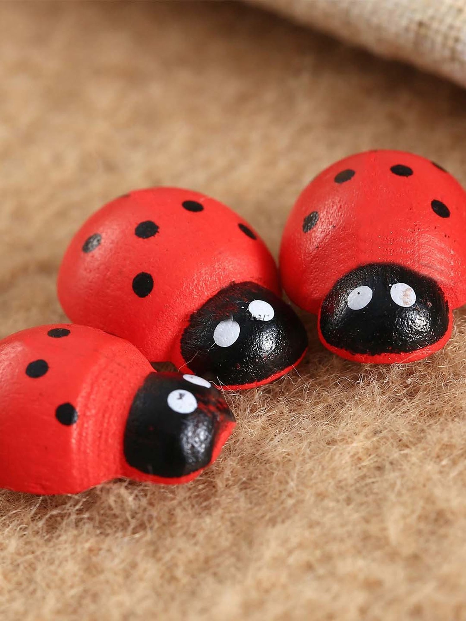 eCraftIndia Golden Handcrafted Engraved Palm Buddha Decorative Showpiece