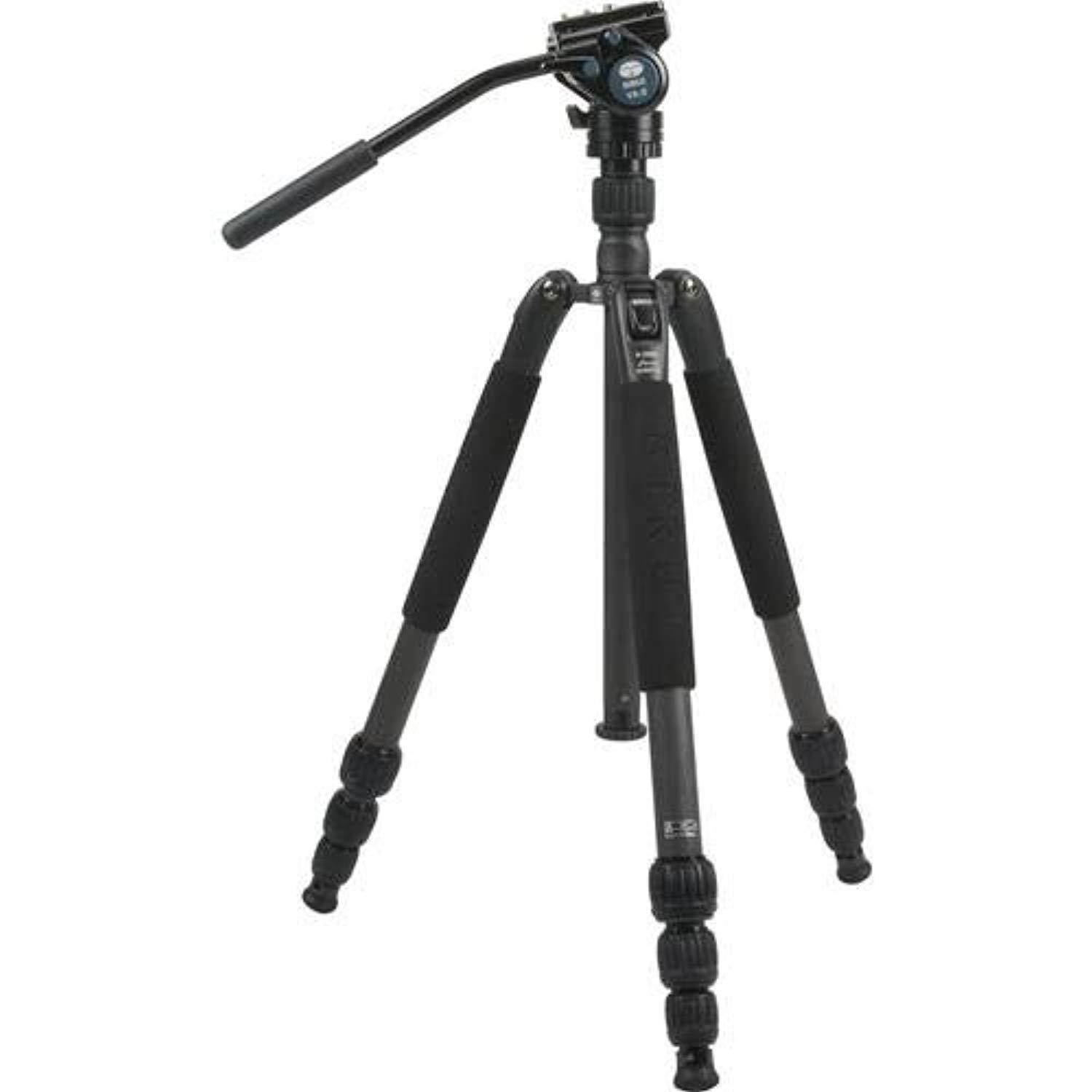 Sirui N-1204SK CF Tripod Soft Bundle with VA5 Ultra Compact Fluid Video Head