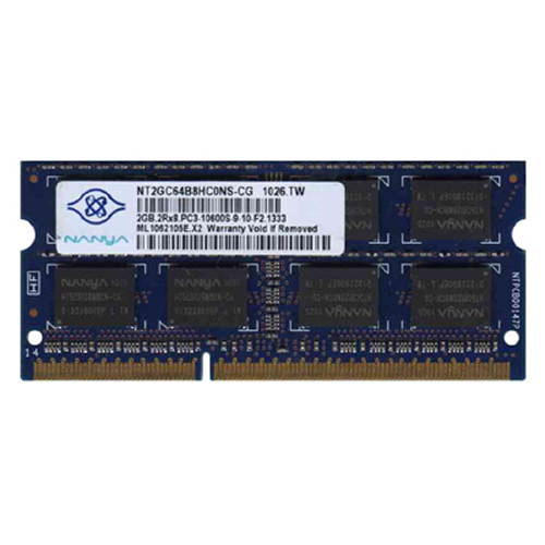 MemoryMasters 2GB DATARAM DDR2 PC2-4200 PC2-4300 CL4 1.8V 2RX8 200 PIN SO DIMM MEMORY RAM