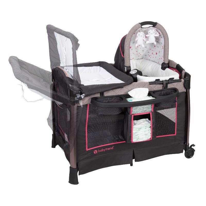 Baby Trend Lil Snooze Deluxe II Nursery Center - Twinkle Twinkle Little Moon